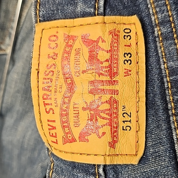 Levi's 512 Skinny Slim Fit Denim Jeans - Picture 2 of 10